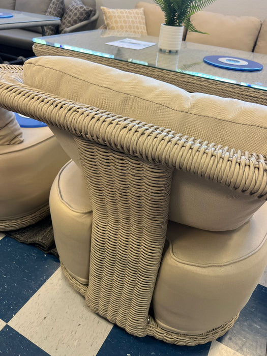 Harmony Outdoor Chair with Cushion (Set of 2)