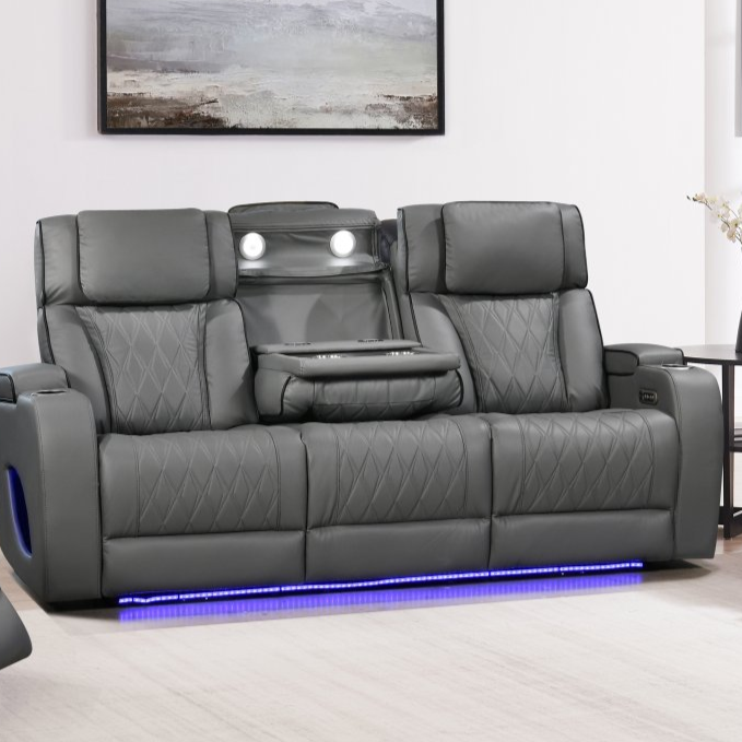 Hialeah Gray Sofa