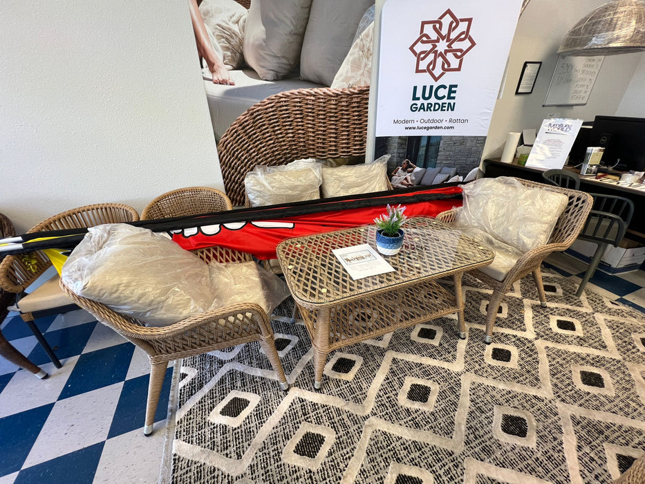 Iris Outdoor Chair With Cushion (Set of 2)