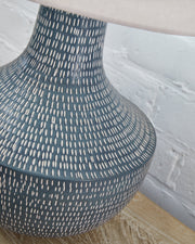 Schylarmont Antique Gray/White 2-Piece Table Lamp Set from Ashley - Lara Furniture