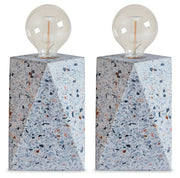 Maywick White Table Lamp (Set of 2) from Ashley - Lara Furniture
