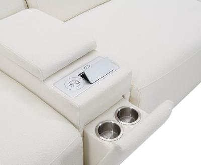 Sadar Cream 6 Piece Sectional