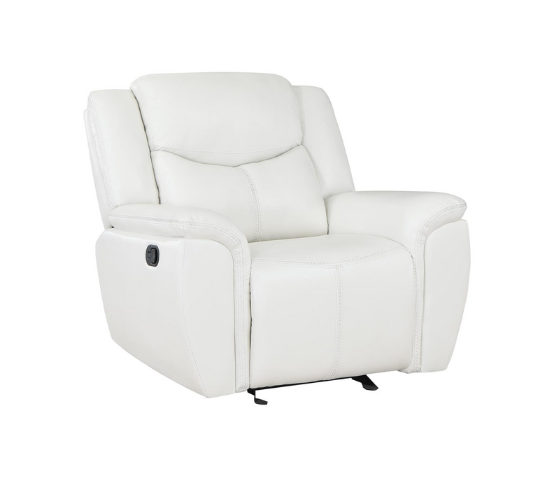Eric White Reclining Living Room Set