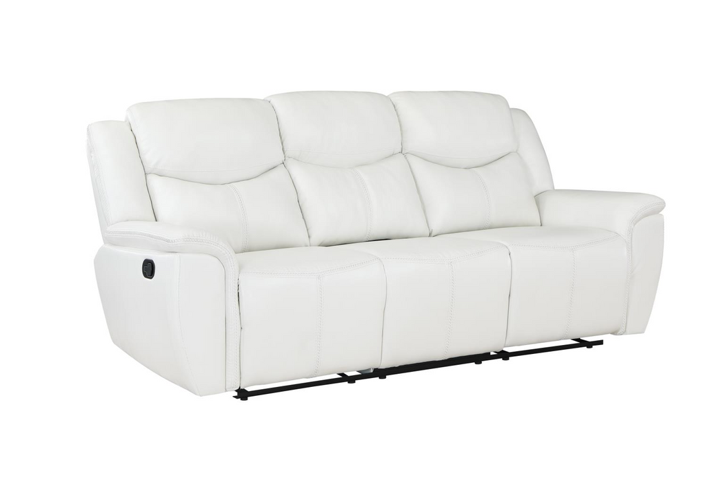Eric White Reclining Living Room Set