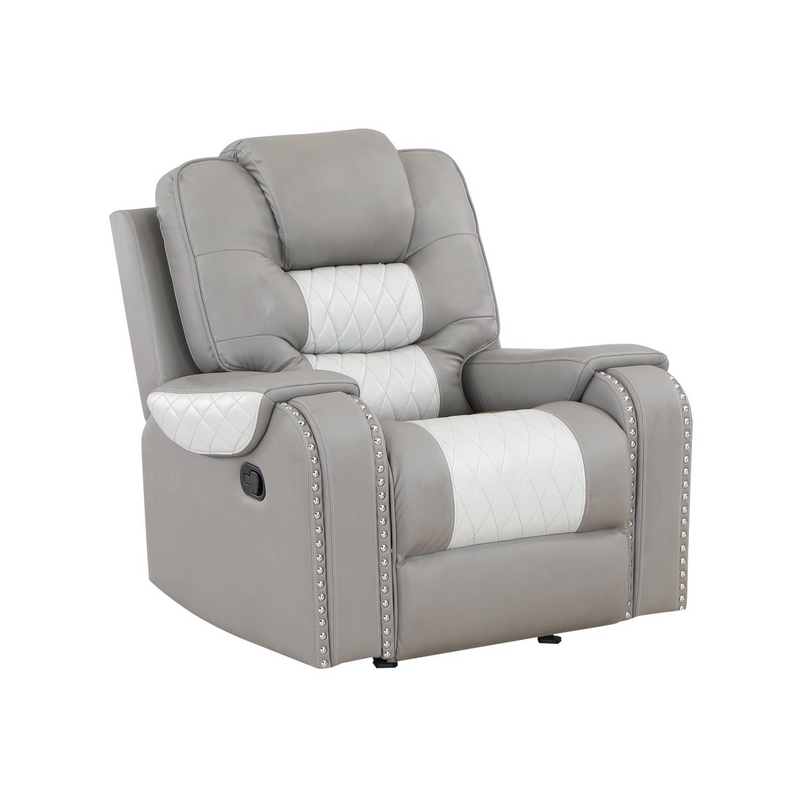 Harlow Grey Reclining Living Room Set
