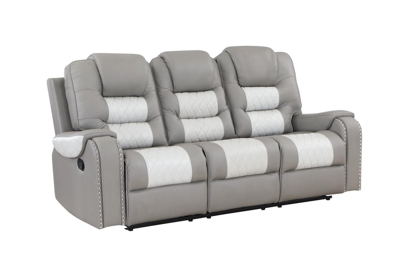 Harlow Grey Reclining Living Room Set
