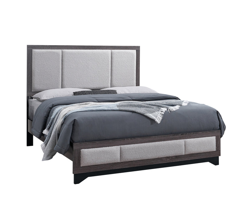 Lucy Gray Queen Bed
