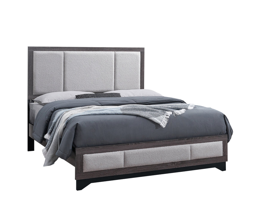 Lucy Gray Queen Bed