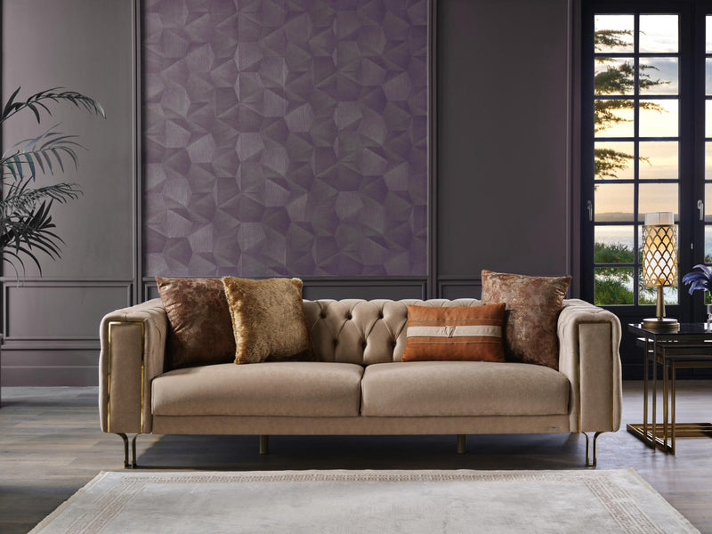 Montego Dark Vizon Living Room Set from Bellona - Lara Furniture
