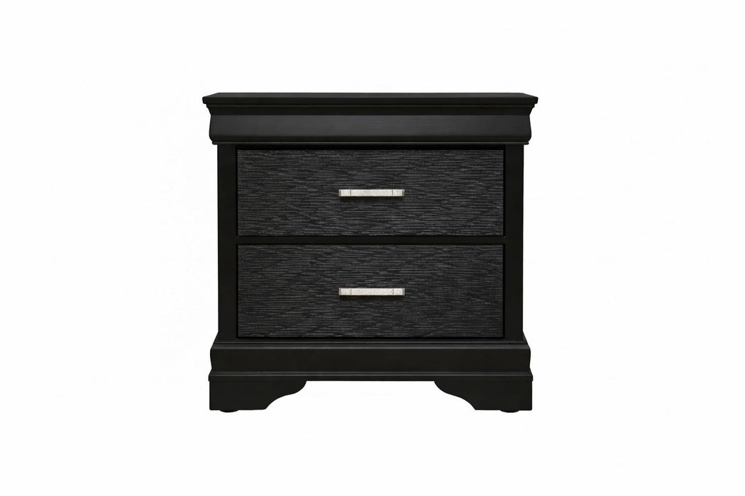 Nora Black Nightstand