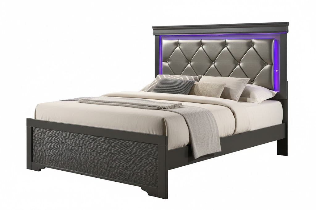 Nora Gray King Bed