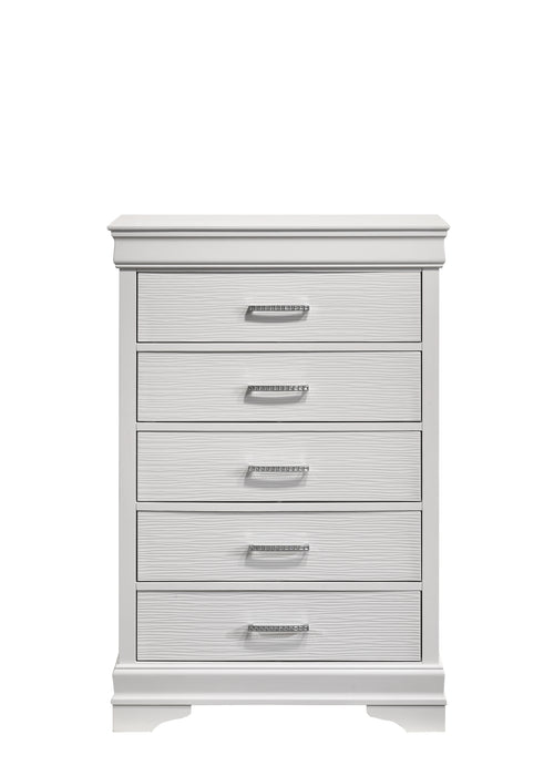 Nora White Chest