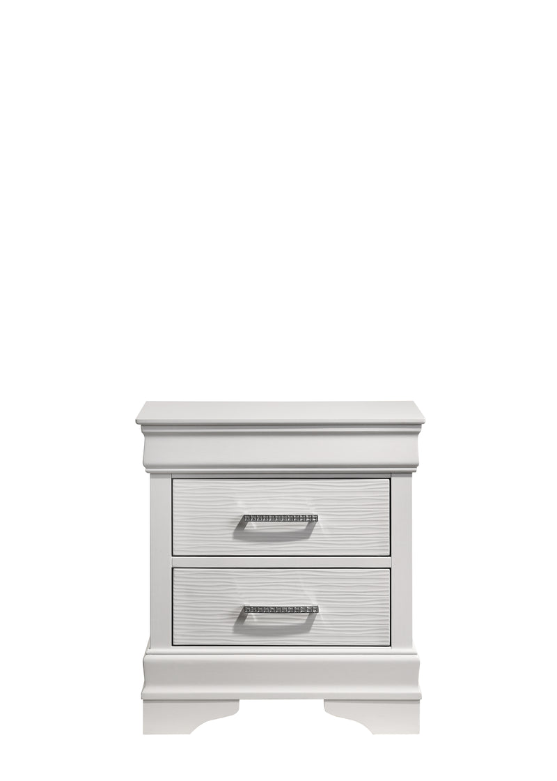 Nora White Nightstand