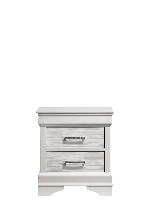 Nora White Nightstand