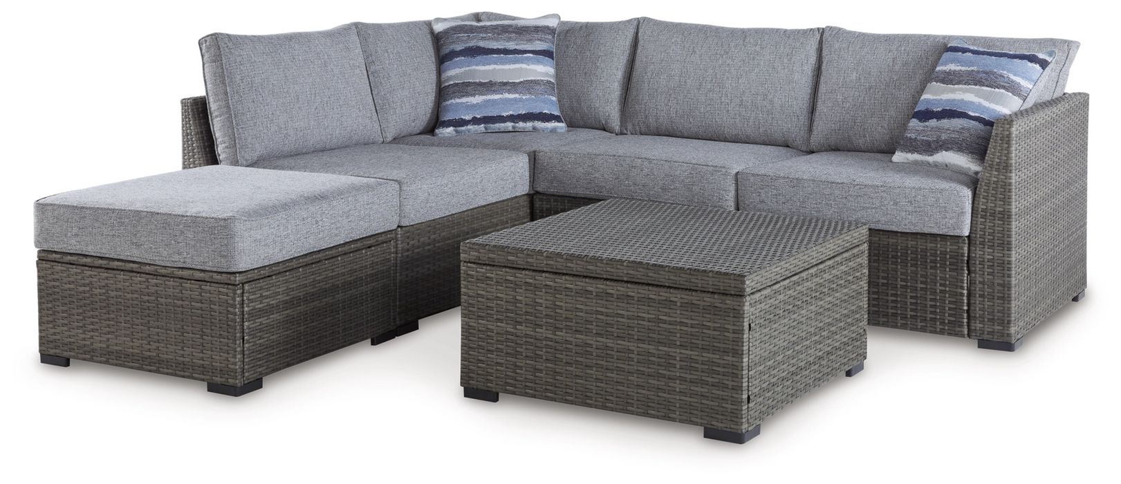 Petal Road 4-Piece Outdoor Sectional Set