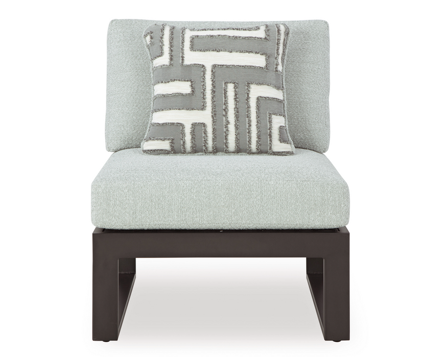 Beachloft 3-Piece Outdoor Black / Gray Sectional