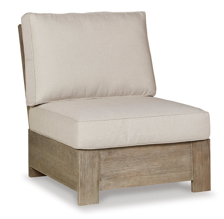 Silo Point Outdoor Armless Chair with Cushion