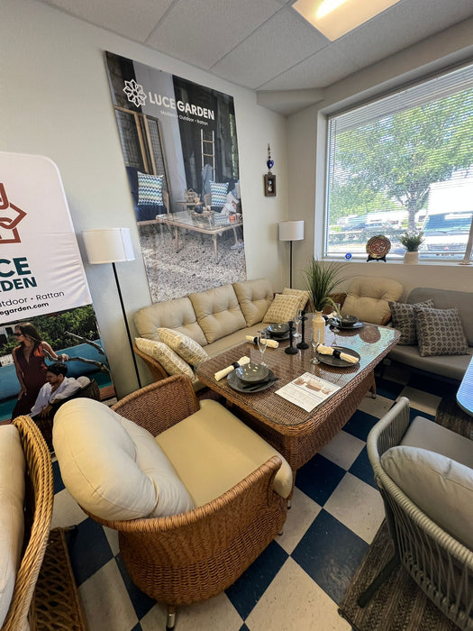 Petunya Outdoor Sofa With Cushion