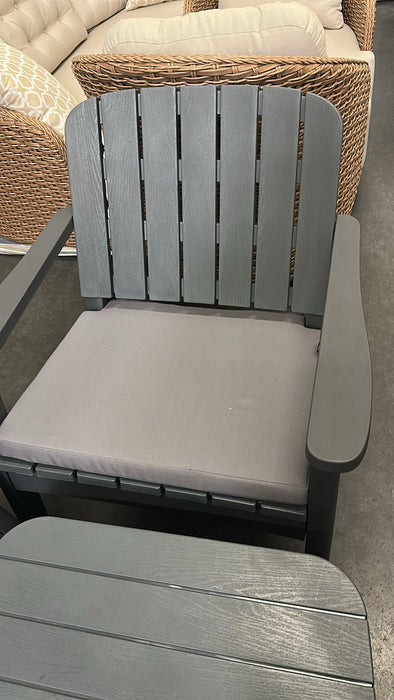 Polypropylene Lounge Set (Chair & Sofa & Coffee Table)