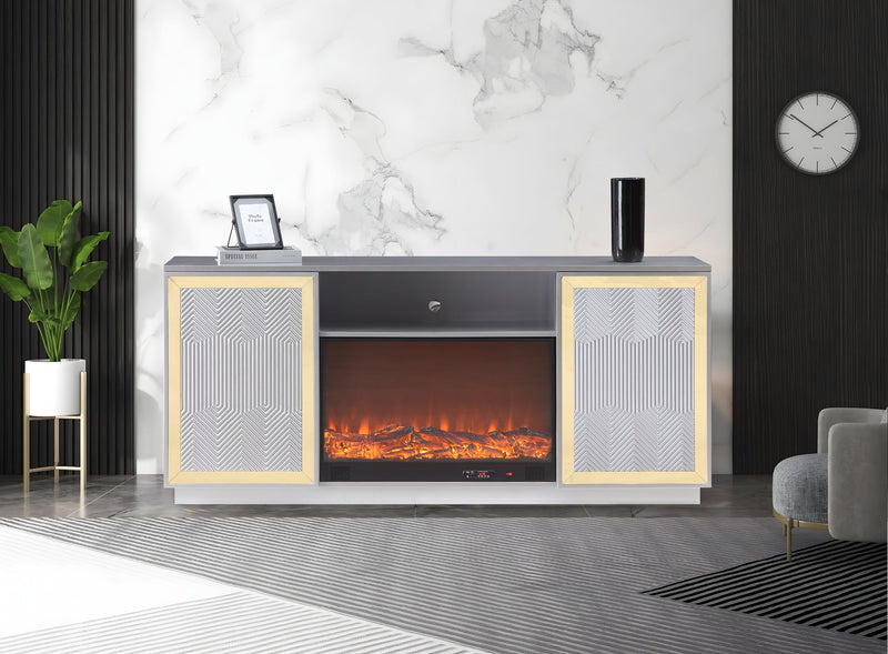 Quito Silver Tv Stand