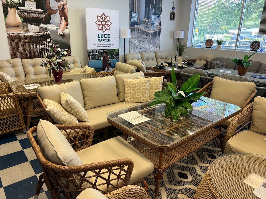 Salvia Outdoor Sofa With Cushion