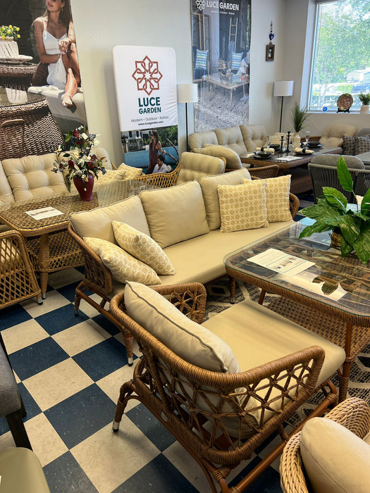 Salvia Outdoor Sofa With Cushion