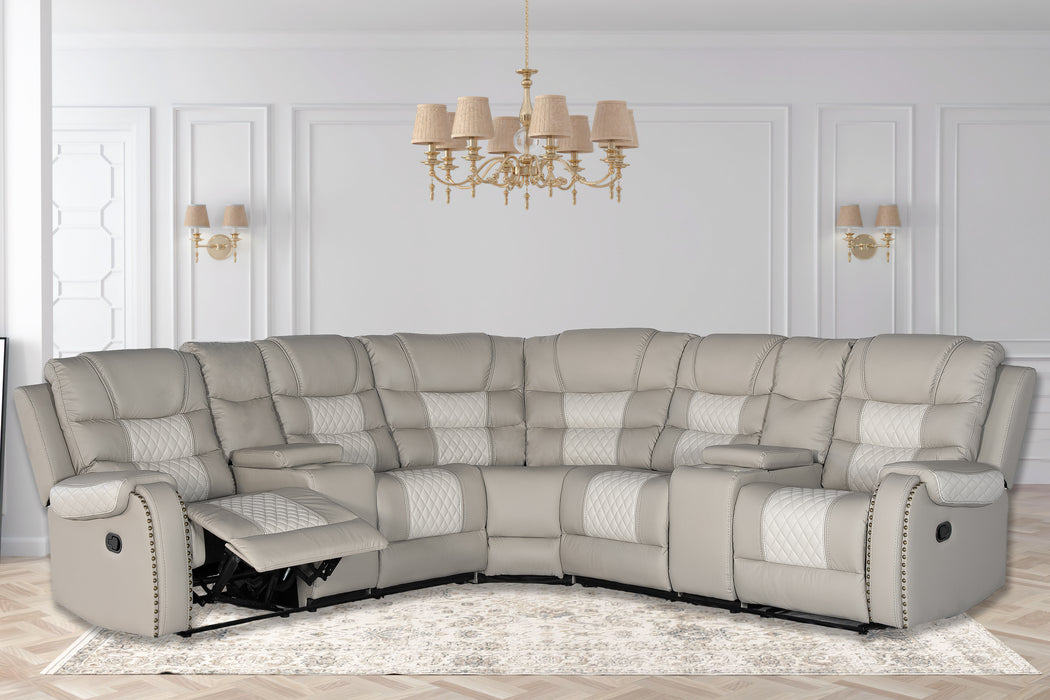 Sarasota Gray 4-pc Sectional