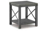 Freedan Grayish Brown Lift-top Coffee Table, 2 End Tables and Console -  Ashley - Lara Furniture