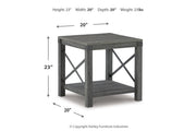 Freedan Grayish Brown Lift-top Coffee Table, 2 End Tables and Console -  Ashley - Lara Furniture