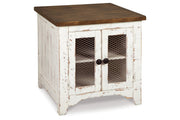 Wystfield White/Brown Coffee Table and 2 End Tables -  Ashley - Lara Furniture