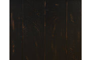 Valebeck Black/Brown Coffee Table and 2 Chairside End Tables -  Ashley - Lara Furniture