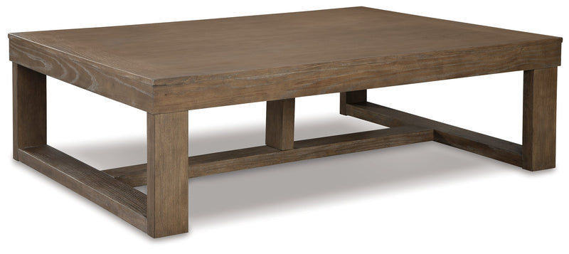 Cariton Coffee Table with 2 End Tables in Gray from Ashley - Lara Furniture