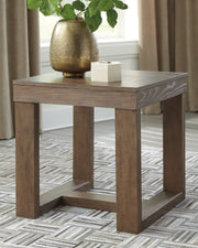 Cariton Coffee Table with 2 End Tables in Gray from Ashley - Lara Furniture