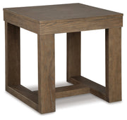 Cariton Coffee Table with 2 End Tables in Gray from Ashley - Lara Furniture