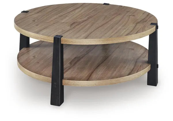 Ridgester Round Cocktail Table