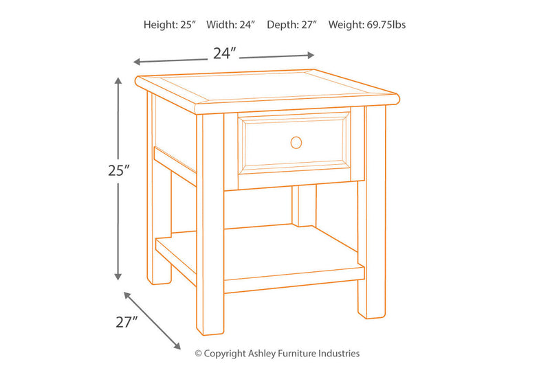 Bolanburg Two-tone Coffee Table and 2 End Tables -  Ashley - Lara Furniture