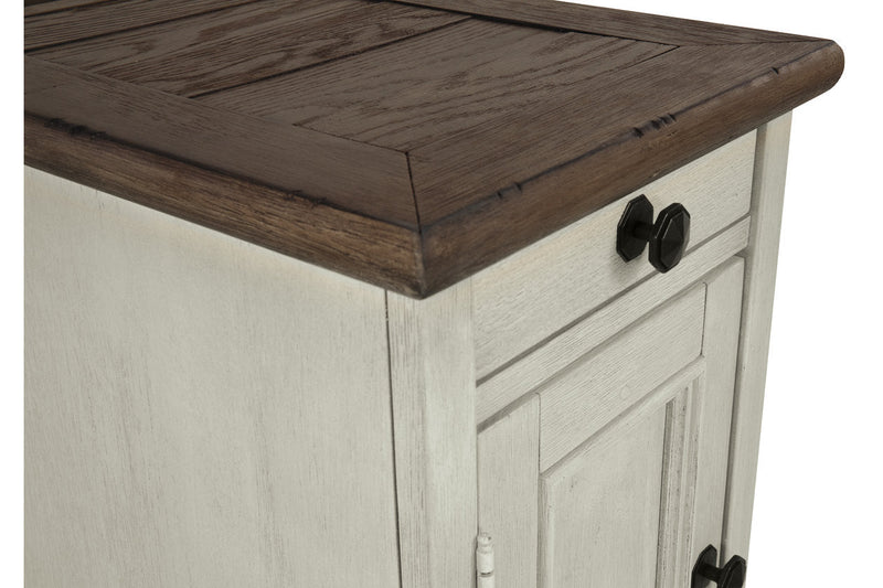 Bolanburg Two-tone Coffee Table and 2 Chairside End Tables -  Ashley - Lara Furniture