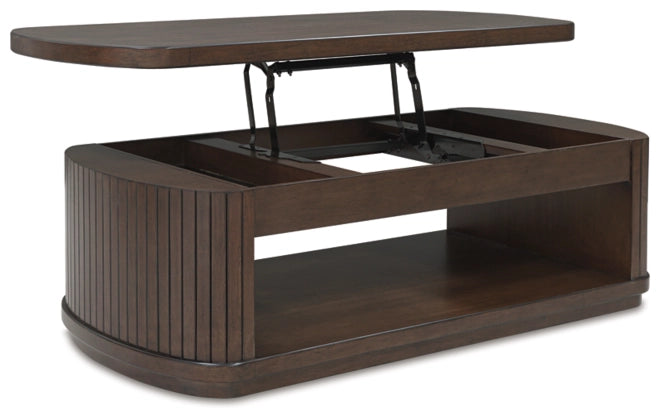 Korestone Dark Brown Lift Top Cocktail Table