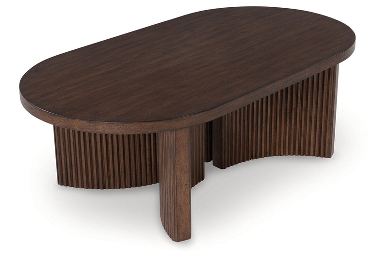 Korestone  Coffee Table and 2 End Tables -  Ashley - Lara Furniture