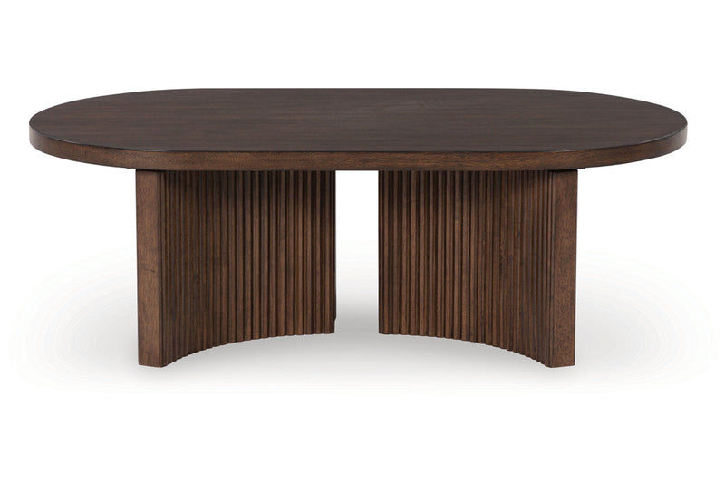 Korestone  Coffee Table and 2 End Tables -  Ashley - Lara Furniture