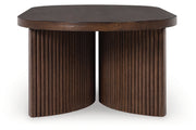 Korestone  Coffee Table and 2 End Tables -  Ashley - Lara Furniture