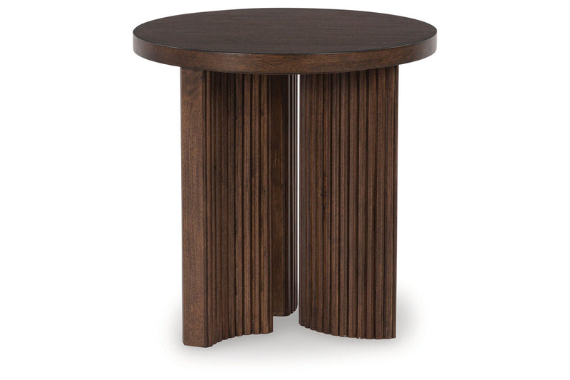 Korestone  Coffee Table and 2 End Tables -  Ashley - Lara Furniture