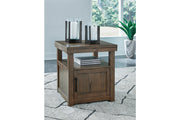Boardernest Brown Coffee Table and 2 End Tables -  Ashley - Lara Furniture