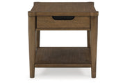 Roanhowe Brown Coffee Table and 2 End Tables -  Ashley - Lara Furniture