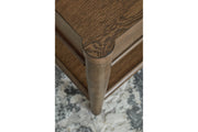 Roanhowe Brown Coffee Table and 2 End Tables -  Ashley - Lara Furniture