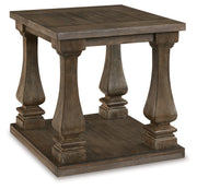 Johnelle Coffee Table with 2 End Tables in Gray from Ashley - Lara Furniture