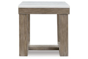Loyaska Brown/Ivory Coffee Table and 2 End Tables -  Ashley - Lara Furniture