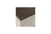 Darborn Gray/Brown Lift-top Coffee Table and 2 Chairside End Tables -  Ashley - Lara Furniture
