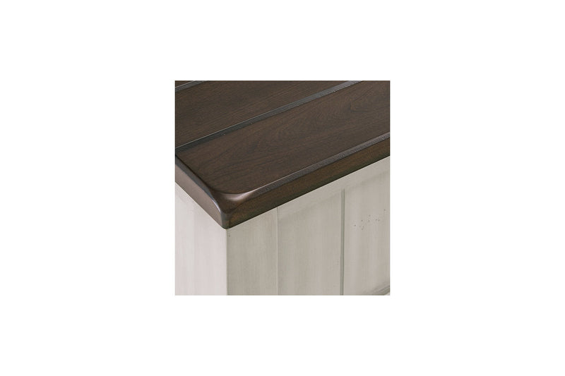 Darborn Gray/Brown Lift-top Coffee Table and 2 Chairside End Tables -  Ashley - Lara Furniture