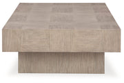 Jorlaina Light Grayish Brown Coffee Table and 2 End Tables -  Ashley - Lara Furniture